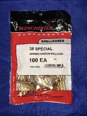 Winchester 38 Special Handgun Brass · Blue Collar Reloading