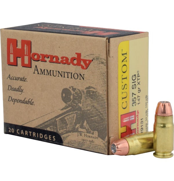 Hornady 357 Sig 147gr XTP