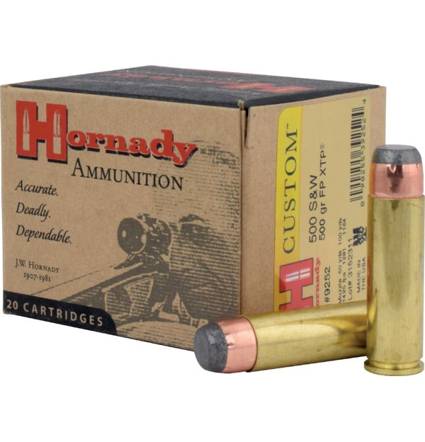 Hornady 500 S&W Mag 500gr XTP