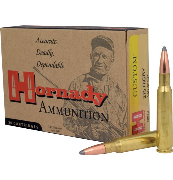 Hornady 275 Rigby 140gr SP #8070