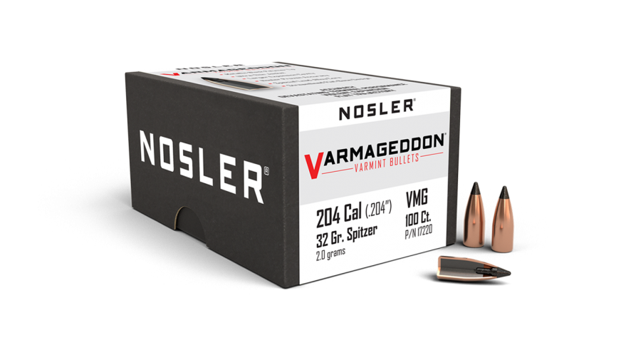 Nosler 20cal 32gr FB Tipped