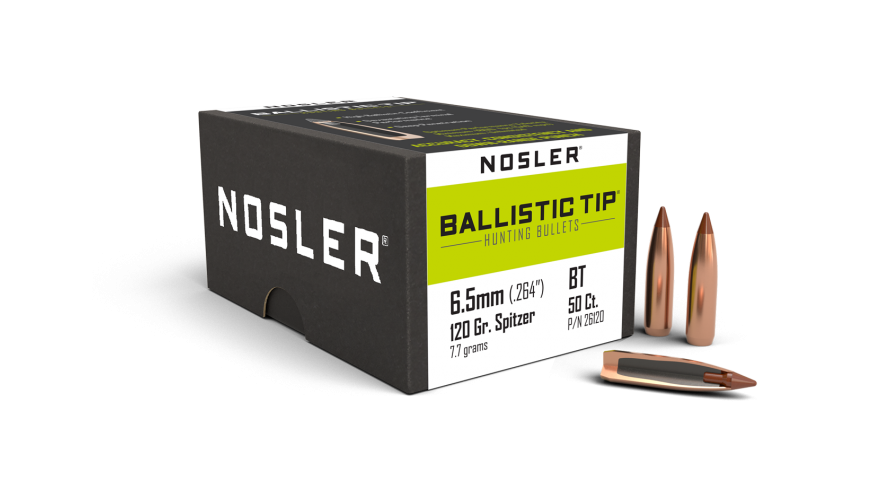 Nosler 6.5mm 120gr Ballistic Tip #26120