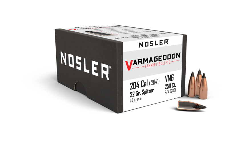 Nosler 20cal 32gr FB Tipped