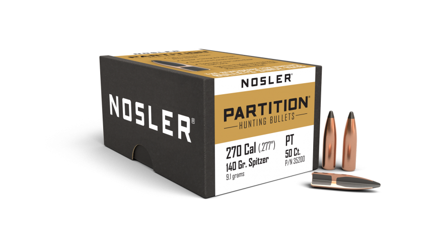 Nosler 270cal 140gr Partition  #35200