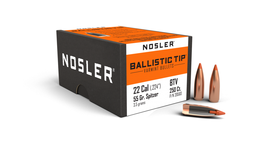 Nosler 22cal 55gr Ballistic Tip  #39560