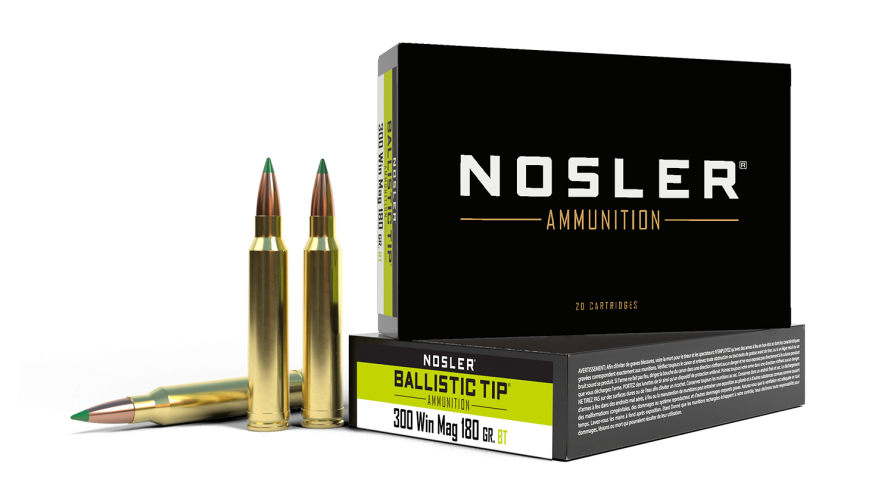 Nosler 300 Win Mag 180gr Ballistic Tip