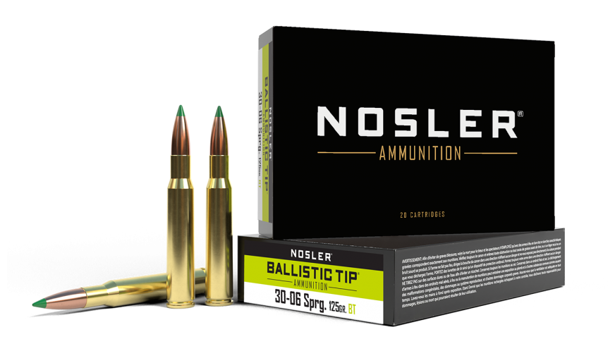 Nosler 30-06 Sprg 125gr Ballistic Tip