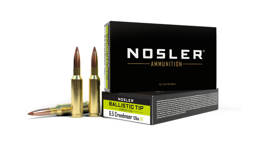 Nosler 6.5 Creedmoor 120gr Ballistic Tip