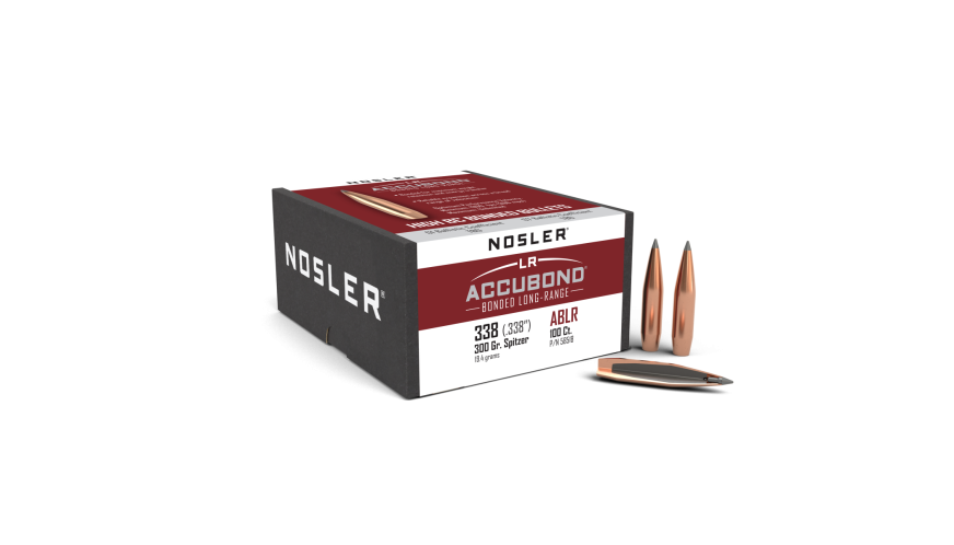 Nosler 338cal 300gr AccuBond Long Range #58518