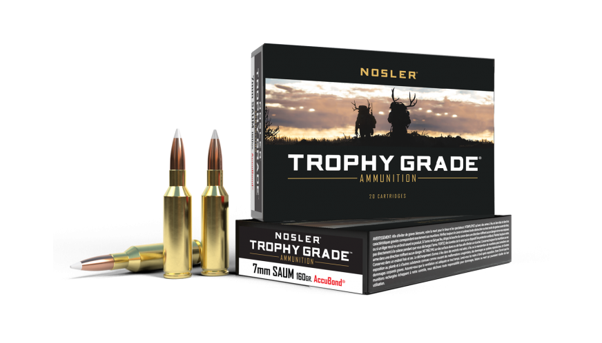 Nosler 7mm SAUM 160gr AccuBond