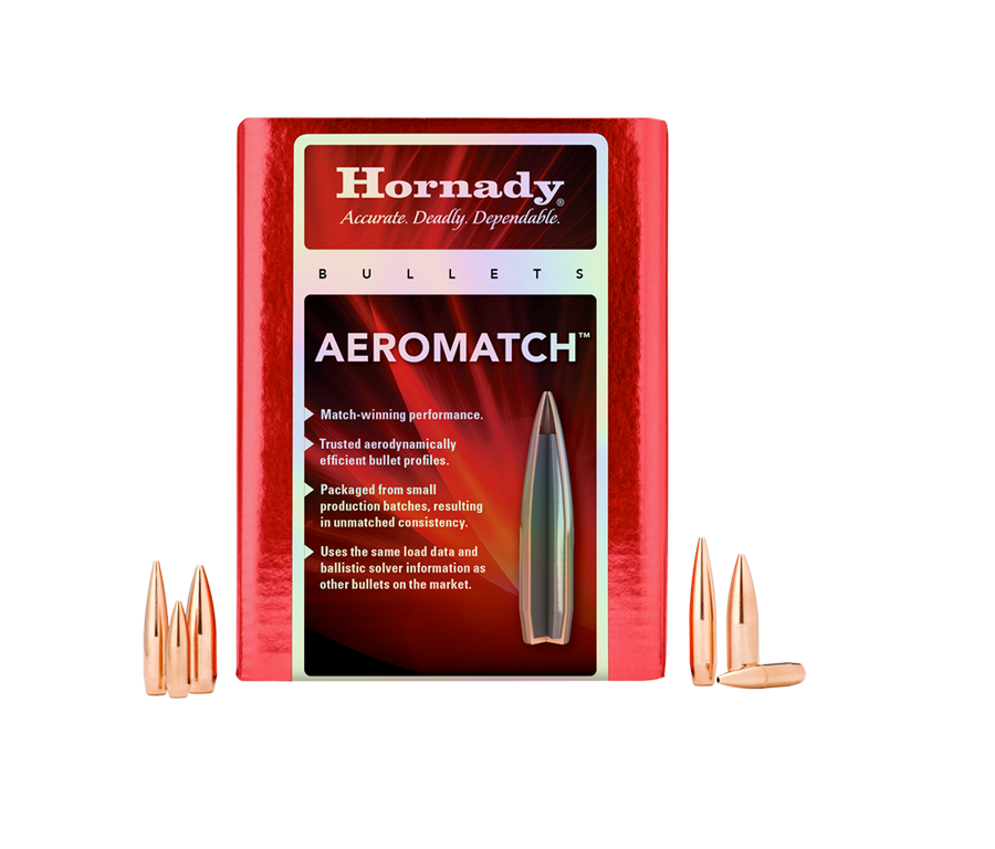 Hornady AEROMATCH 6.5mm 140gr HHB #263031