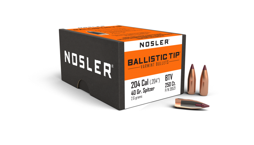 Nosler 20cal 40gr Ballistic Tip  #39521