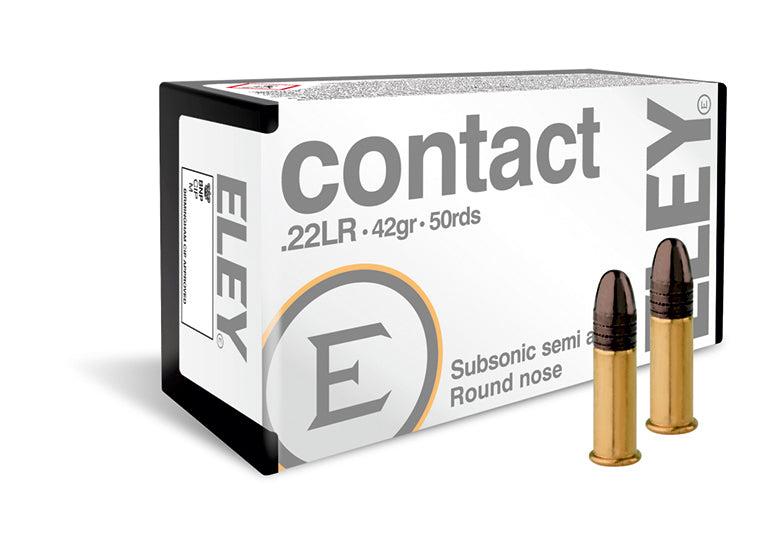 Eley Contact Subsonic 22LR 42gr RN