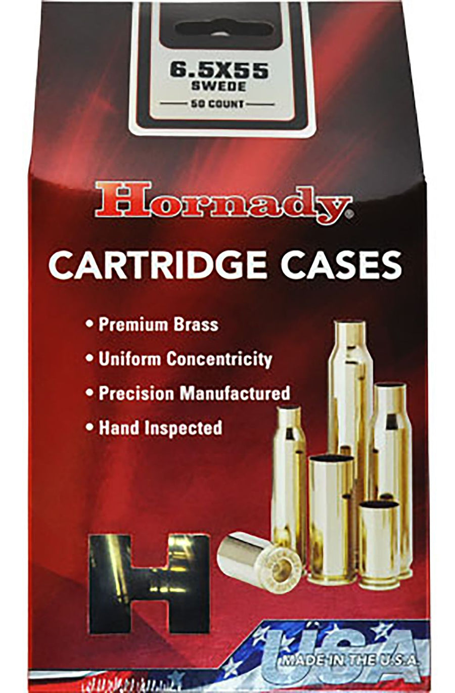 Hornady 6.5x55 Swede Brass #86263