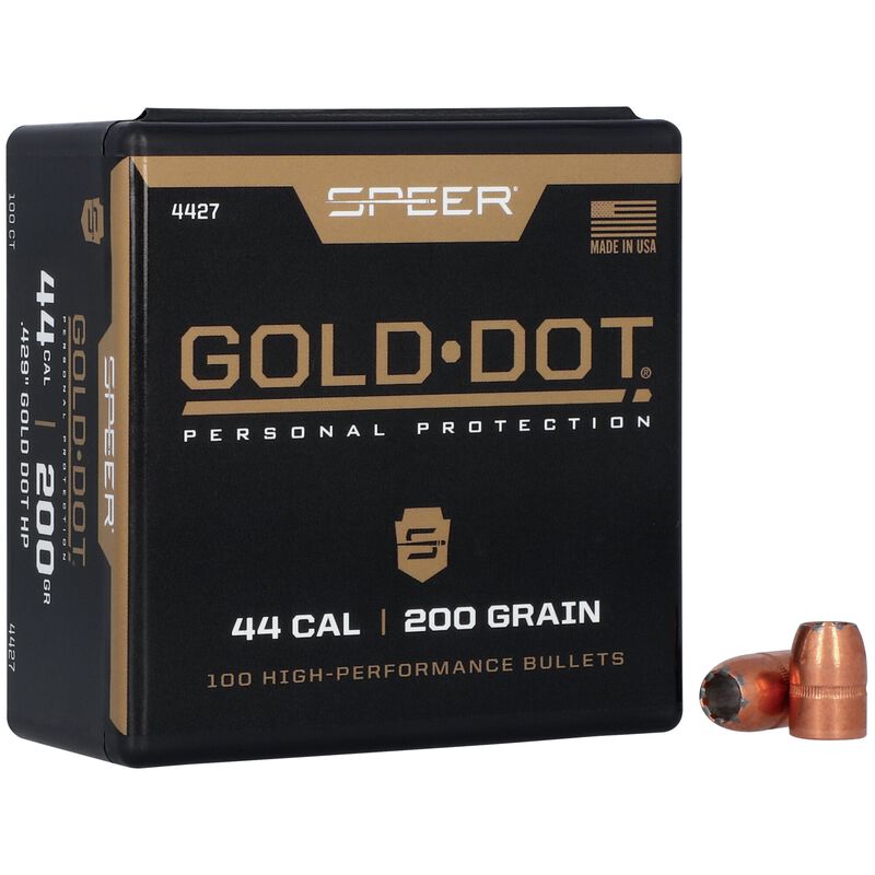 Speer 44cal 200gr Gold Dot Hollow Point #4427 · Blue Collar Reloading