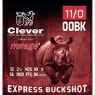 Clever 12ga 2-3/4 00Buck 1425fps #CMBK1200