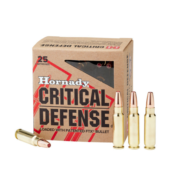 Hornady 5.7x28mm 40gr FTX® Critical Defense®