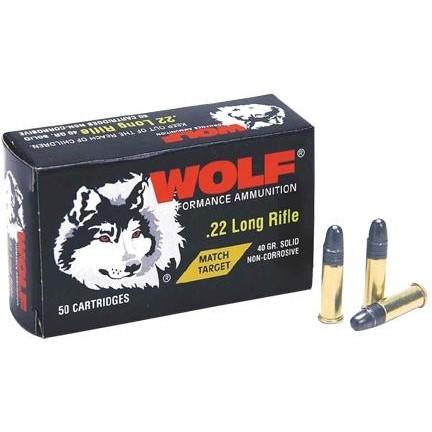 Wolf 22LR 40gr Match Target