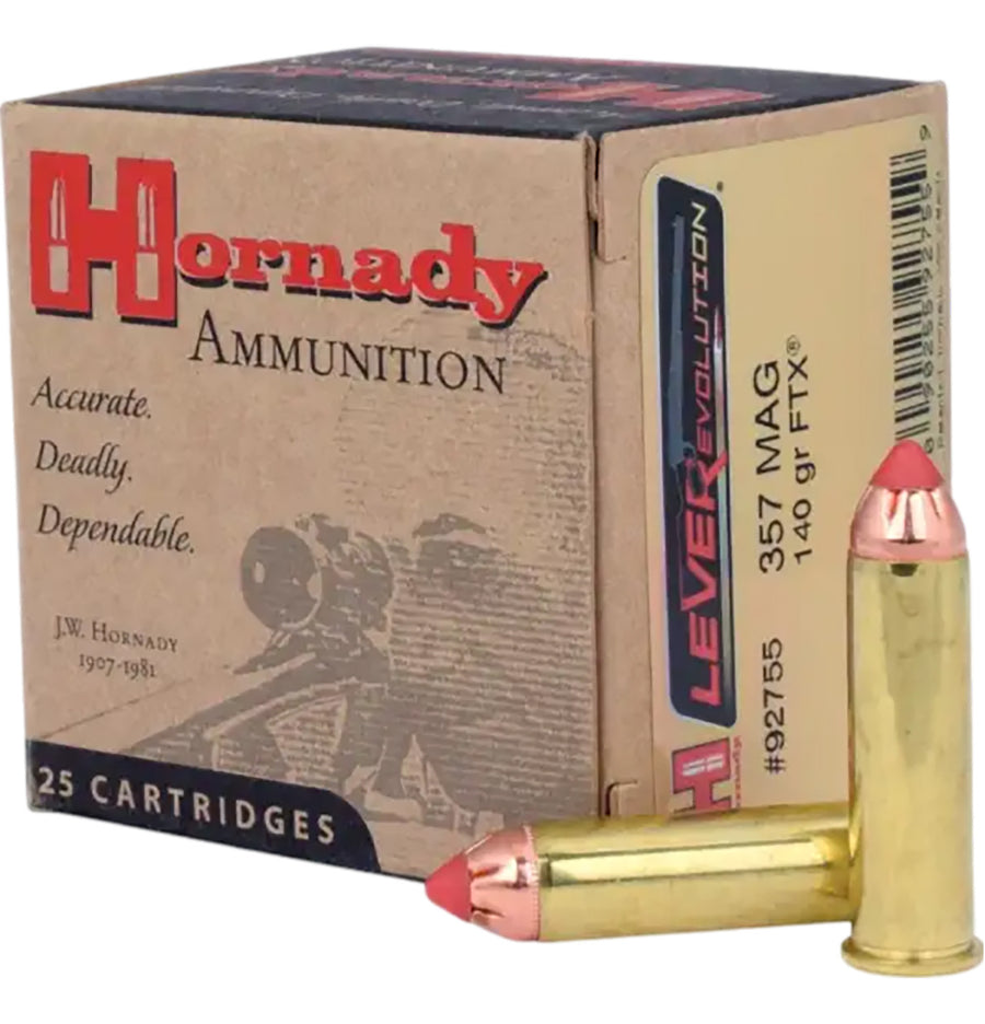 Hornady 357 Mag 140 gr FTX #92755