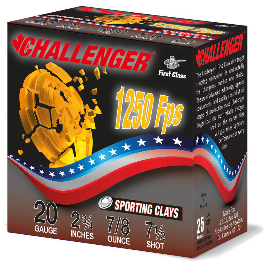 Challenger 20GA #7.5 7/8oz 1250fps *CTA20SC75