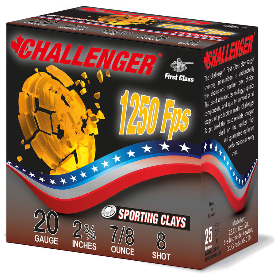 Challenger 20GA #8 7/8oz 1250fps *CTA20SC8