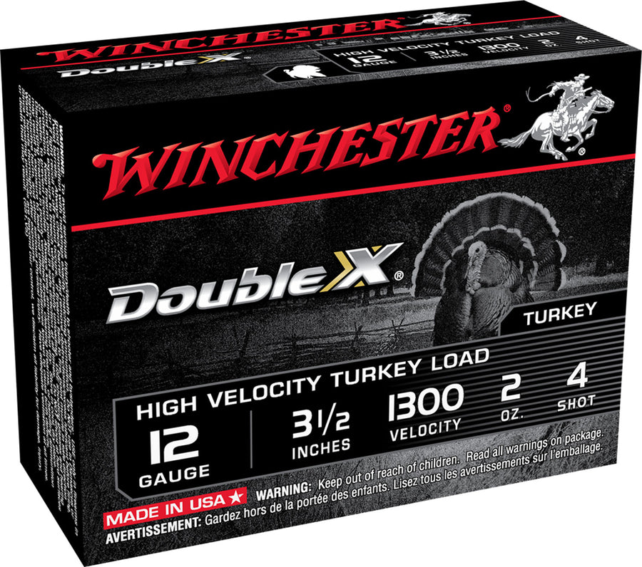 Winchester 12ga 3-1/2" 2oz #4 1300fps *STH12354