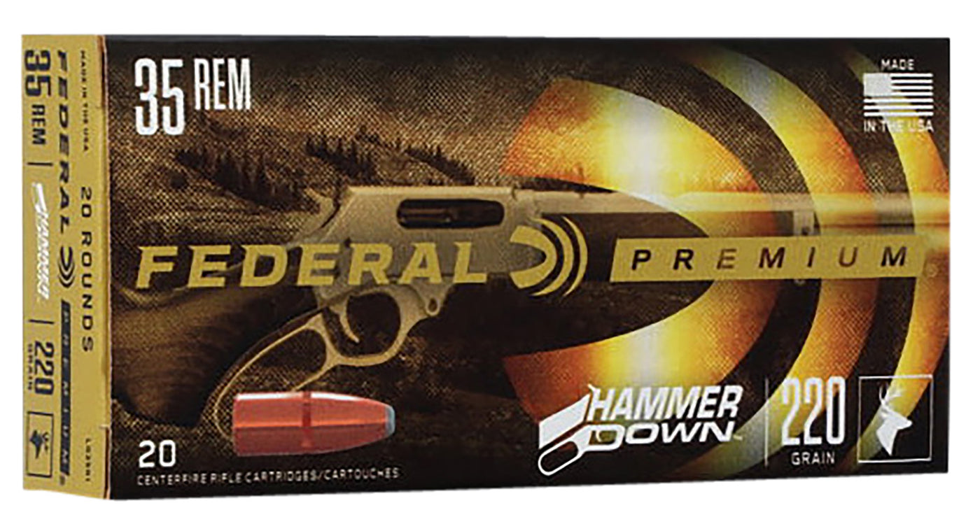 Federal Premium 35 Rem 220gr HP