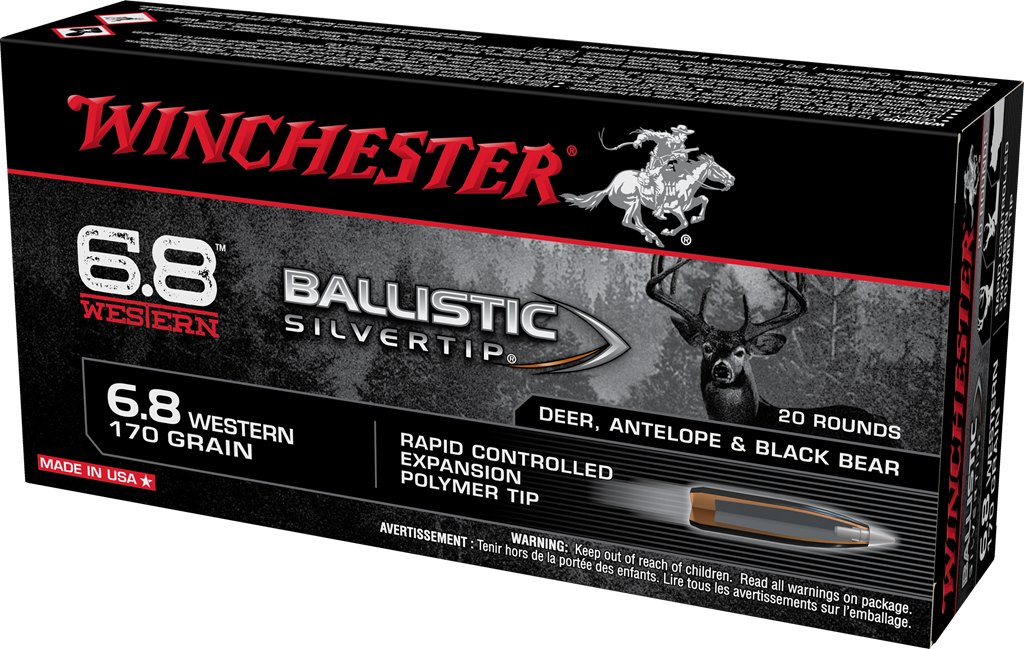 Winchester 6.8 Western 170gr BSTP