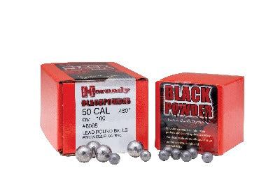 Hornady 50cal .480" Lead Balls for Muzzleloading