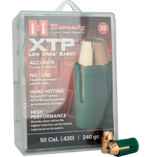 Hornady 50cal 240gr XTP - Muzzleloading Sabot