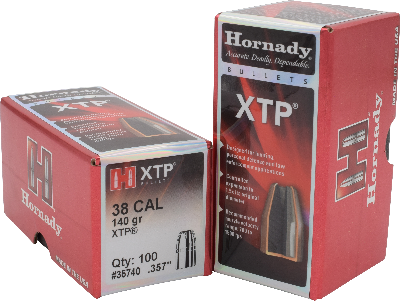 Hornady 38cal 140gr XTP #35740