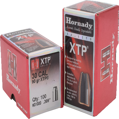 Hornady 30cal 90gr XTP #31000