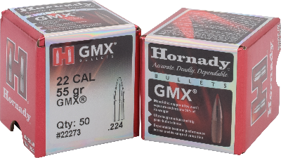 Hornady 22cal 55gr GMX #22273