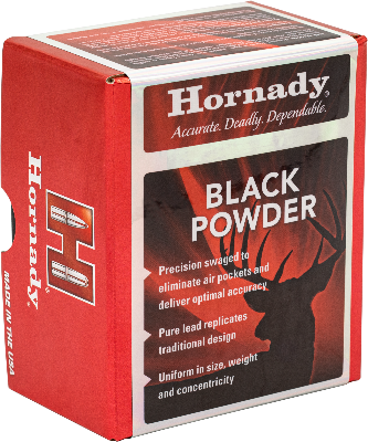 Hornady 36cal .375" Lead Balls for Muzzleloading