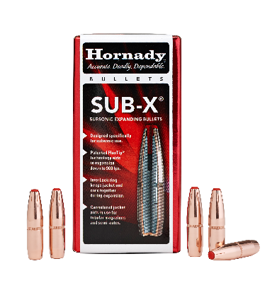 Hornady 30cal 175gr Sub-X #30718