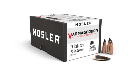 Nosler 17cal 20gr FB Tipped Varmageddon