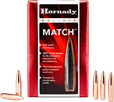 Hornady 22cal 52gr BTHP #2249