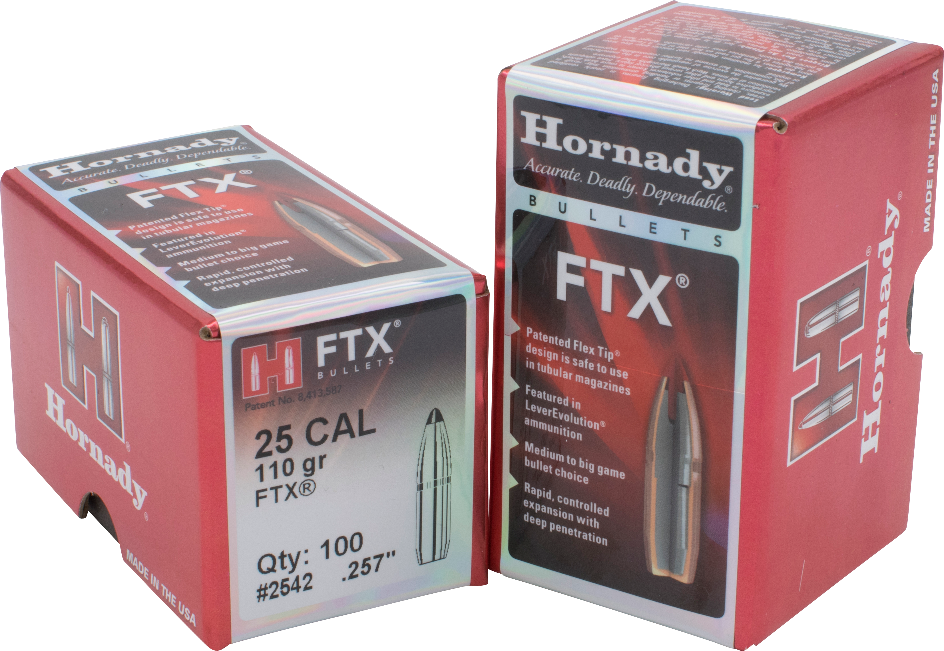 Hornady 25cal 110gr FTX #2542 · Blue Collar Reloading