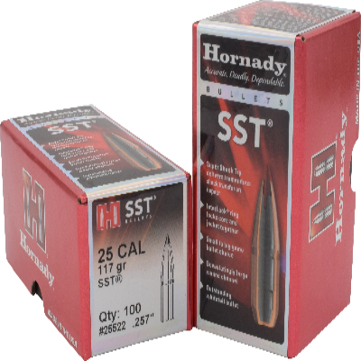 Hornady 25cal 117gr SST  #25522 - BLUE COLLAR RELOADING