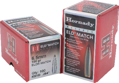 Hornady 6.5mm 100gr ELD-Match  #26100 - BLUE COLLAR RELOADING