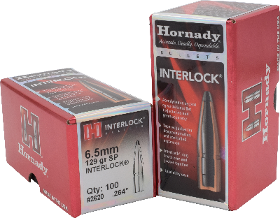 Hornady 6.5mm 129gr SP #2620 - BLUE COLLAR RELOADING