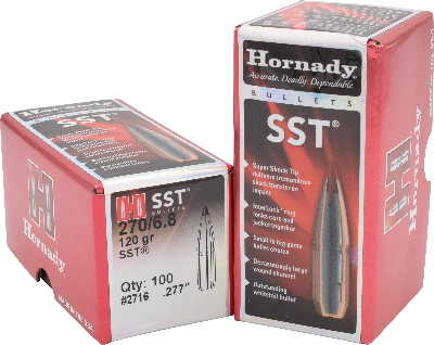 Hornady 270/6.8 120gr SST  #2716 - BLUE COLLAR RELOADING