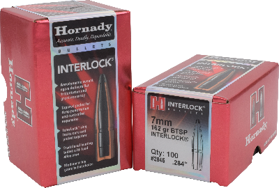 Hornady 7mm 162gr BTSP #2845