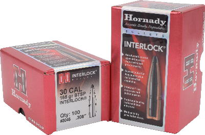 Hornady 30cal 165gr BTSP #3045 - BLUE COLLAR RELOADING