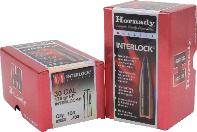 Hornady 30cal 170gr FP #3060 - BLUE COLLAR RELOADING