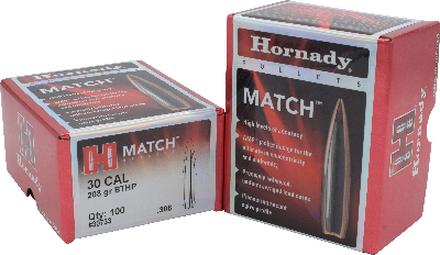 Hornady 30cal 208gr BTHP #30733 - BLUE COLLAR RELOADING