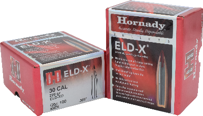 Hornady 30cal 220gr ELD-X #3078 - BLUE COLLAR RELOADING