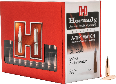 Hornady 30cal 250gr A-Tip Match #3092 - BLUE COLLAR RELOADING