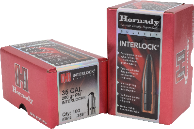 Hornady 35cal 200gr RN  #3515 - BLUE COLLAR RELOADING