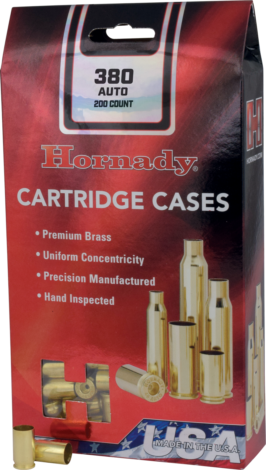 Hornady 380 Auto Brass #8710 - BLUE COLLAR RELOADING